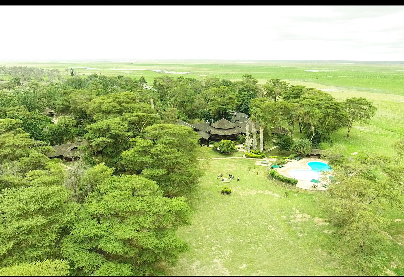 Ol Tukai Lodge Amboseli - Amboseli hotel view 2
