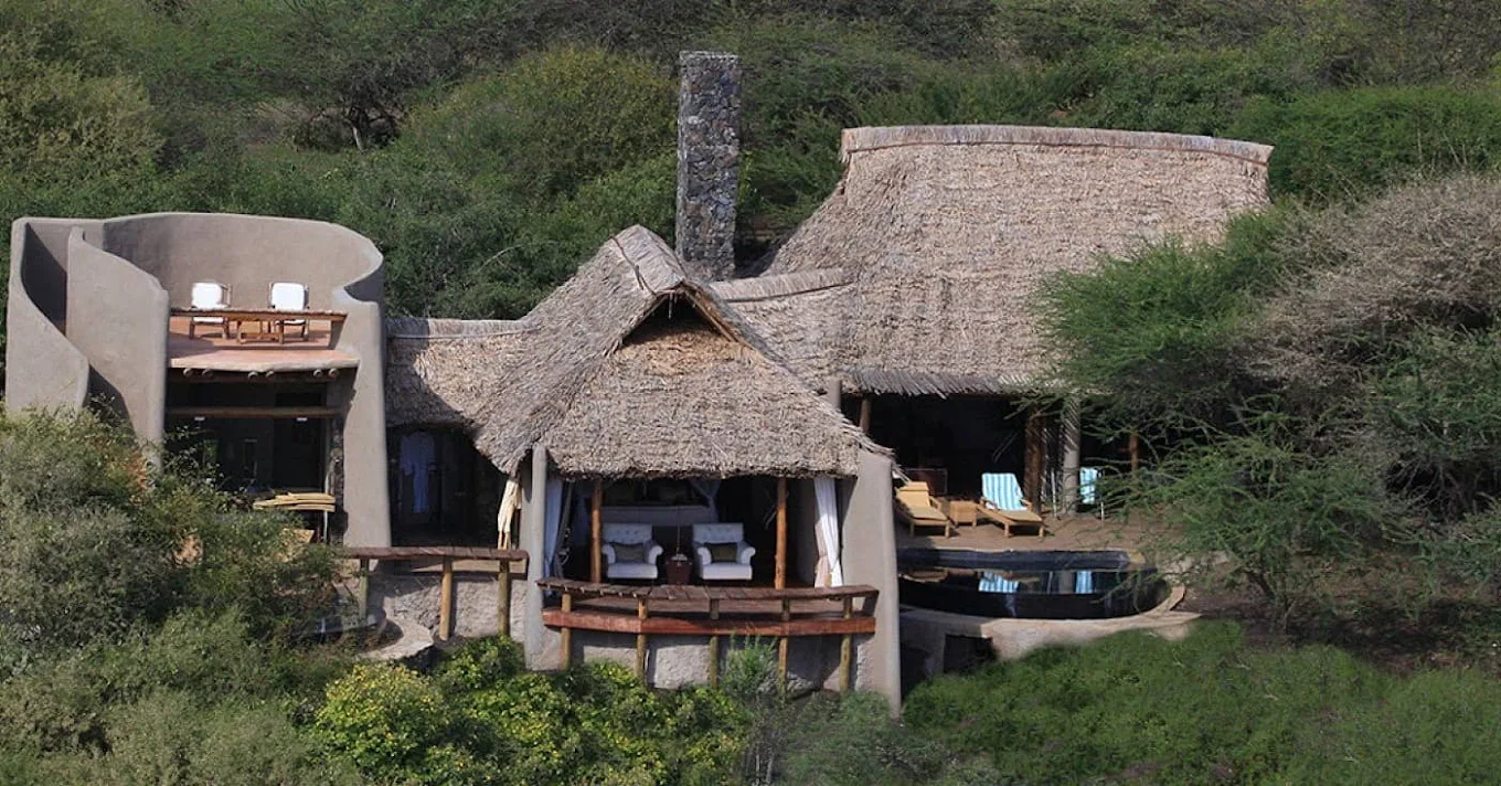 Ol Donyo Lodge - luxury safari lodge in Amboseli, Kenya with 4.9 star rating